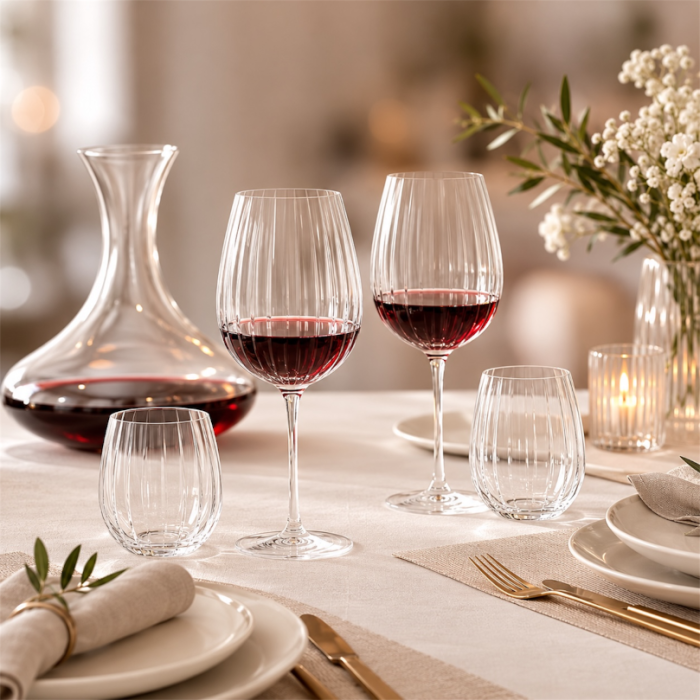 Set 6 pahare vin RCR Optiq, cristal, 450 ml [2]