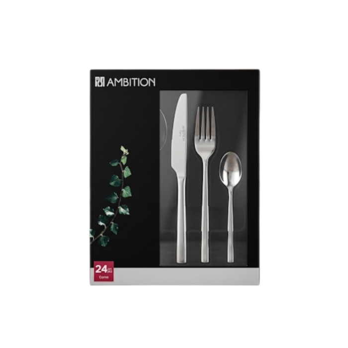 Set tacamuri 24 piese din inox, Ambition Como - pentru 6 persoane [3]