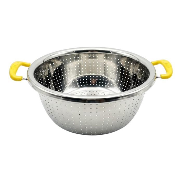 Strecuratoare inox cu manere din plastic, 24 cm / 26 cm - rezistenta si practica [2]