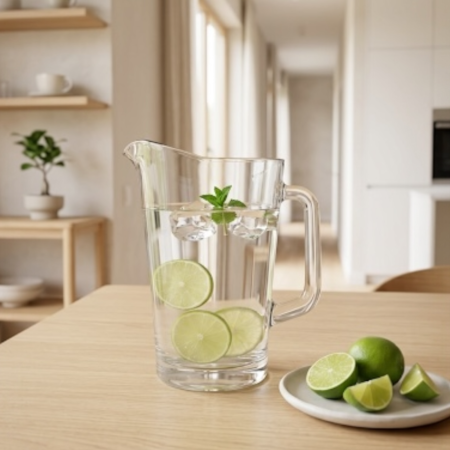 Carafe si decantoare - Carafa Pasabahce din sticla transparenta, 1.8L