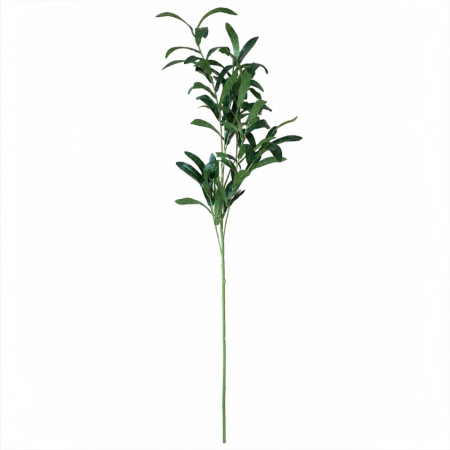 Crenguta artificiala de maslin, verde, 95 cm [1]