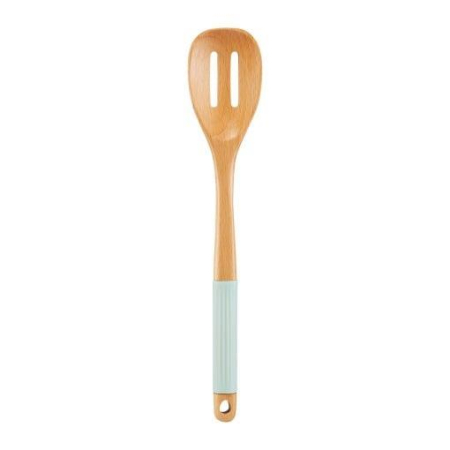 Lingura lemn perforata, Curly 33 cm [1]