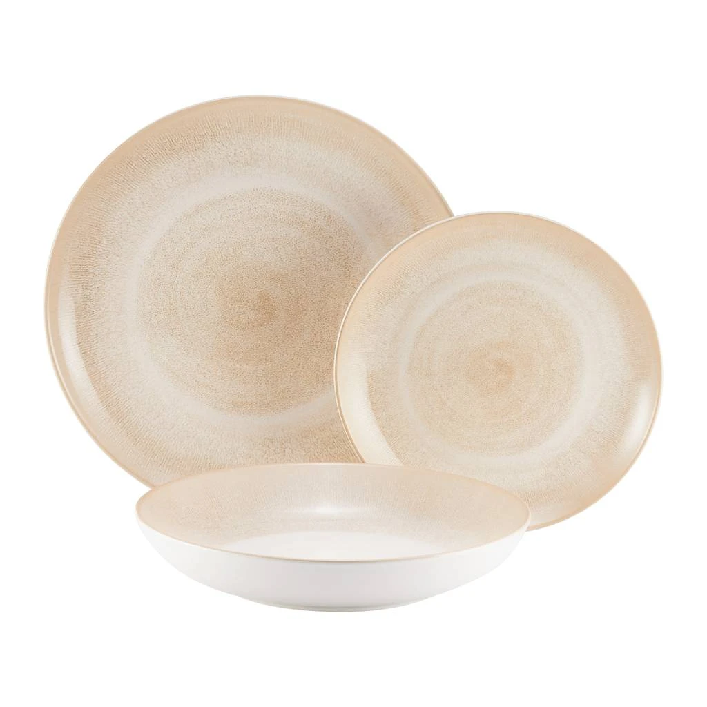 Serviciu de masa Ambition Playa, 18 piese, 6 persoane, ceramica, bej [5]