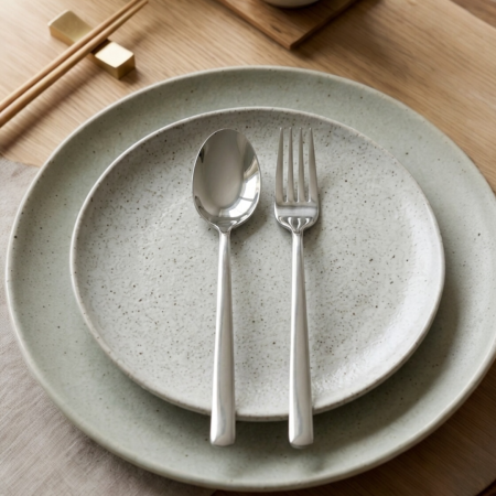 Tacamuri - Set 6 linguri din inox Perfect Home – 19 x 4 cm