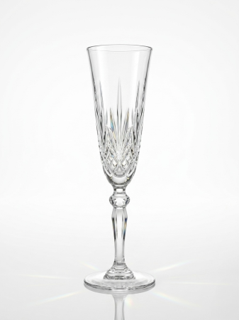 Set 6 pahare de sampanie din cristal Luxion Melodia RCR, 160 ml [1]