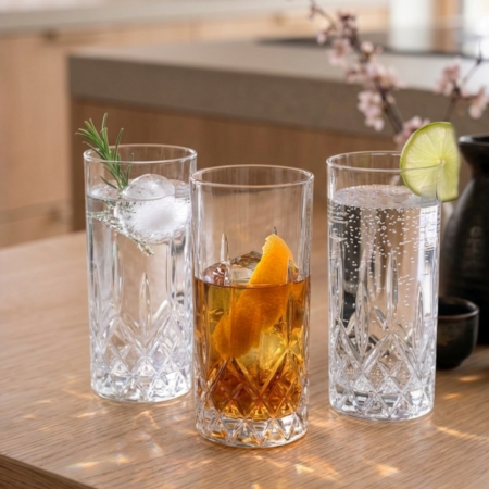 Pahare - Set 6 pahare din cristal Luxion, RCR Opera, 360 ml