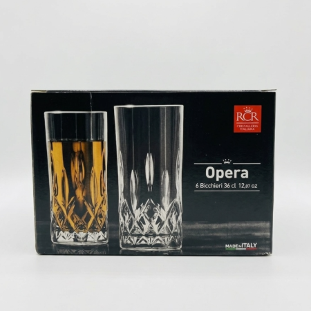 Set 6 pahare din cristal Luxion, RCR Opera, 360 ml [2]