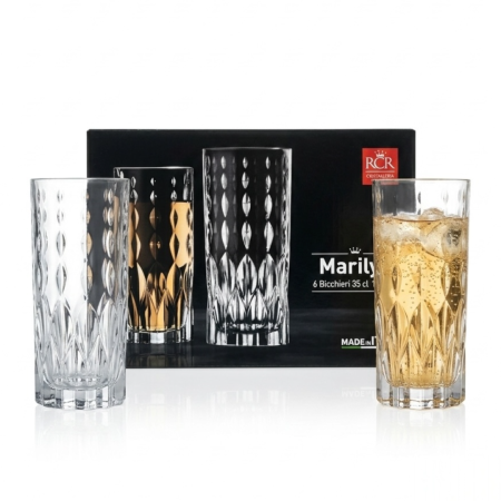 Set 6 pahare pentru apa din cristal Luxion Marilyn RCR, 350 ml [2]