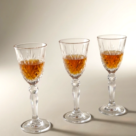 Pahare - Set 6 pahare pentru lichior din cristal Luxion Melodia RCR, 50 ml