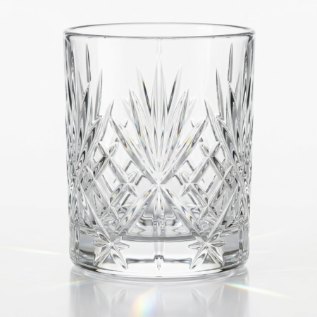 Set 6 pahare pentru whisky din cristal Luxion, Melodia RCR, 240 ml [1]