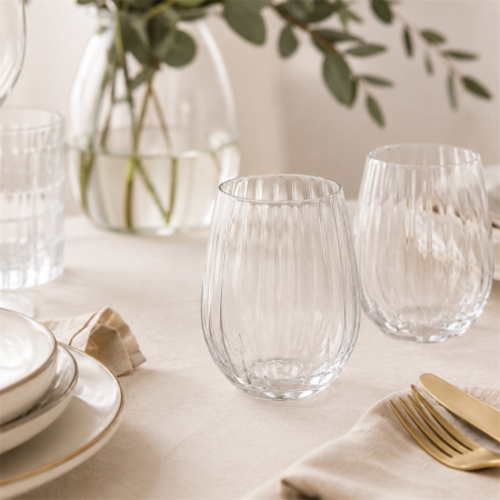 Pahare - Set 6 pahare RCR Optiq, cristal, 430 ml, Made in Italy