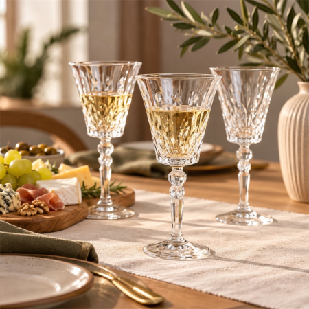 Pahare - Set 6 pahare vin RCR Marilyn, cristal Luxion, 260 ml