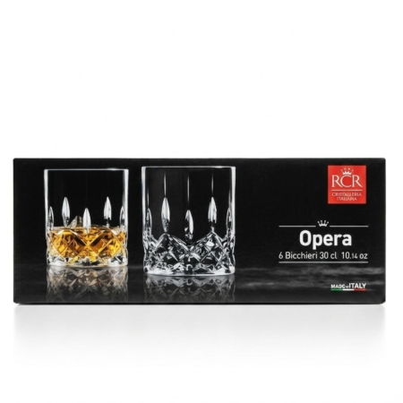 Set 6 pahare whisky RCR Opera, 300 ml [2]