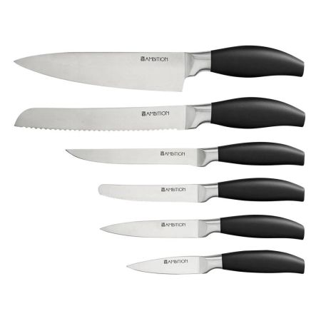 Set cutite Ambition Magnat, 7 piese, cu bloc din lemn [3]
