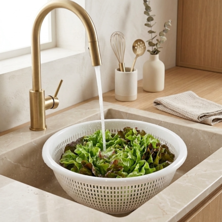 Boluri si strecuratoare - Strecuratoare Maxi Hobby Life 37.2 cm - ALB