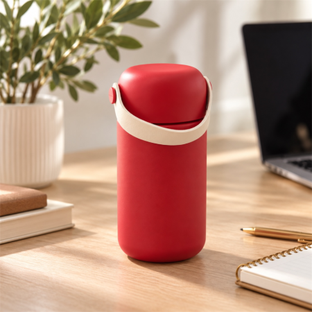 Termosuri - Termos inox 150 ml, pentru cafea cu maner - diverse culori