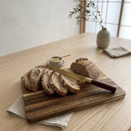 Cutite si ustensile bucatarie - Tocator dreptunghiular din lemn de salcam 28 x 20 cm, Parma