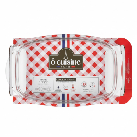Vas termorezistent cu capac  33x19x13 cm, 4.6 L, Ocuisine [4]