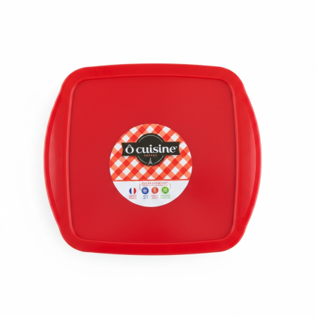 Vas termorezistent din sticla borosilicata cu capac, Ôcuisine, 2.2 Lt [4]