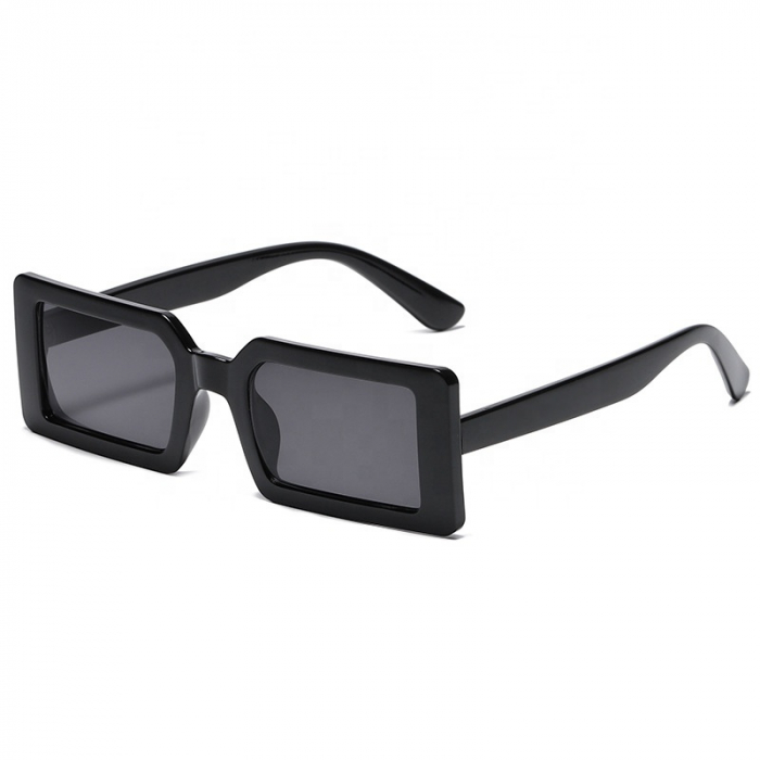 Ochelari de soare Square, unisex, model patrat, protectie UV400, Tessero, negru [1]