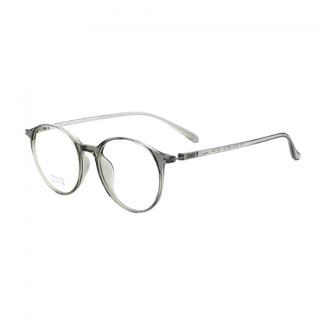 Ochelari de vedere - Ochelari de protectie pentru calculator, ecran telefon, laptop, TV, fara dioptrii, lentile transparente, antireflex, anti lumina albastra, unisex, Tessero, gri