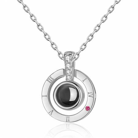 Set trandafiri din sapun si lantisor cu pandantiv in forma de inima cu proiectie '' Te iubesc " in 100 de limbi, placat cu aur 18K, cutie depozitare cu magnet, punguta, Tessero [1]