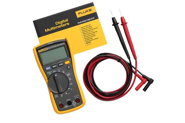 Fluke 117 / TLK-225 - Set Multimetru Digital și Accesorii Testare [3]