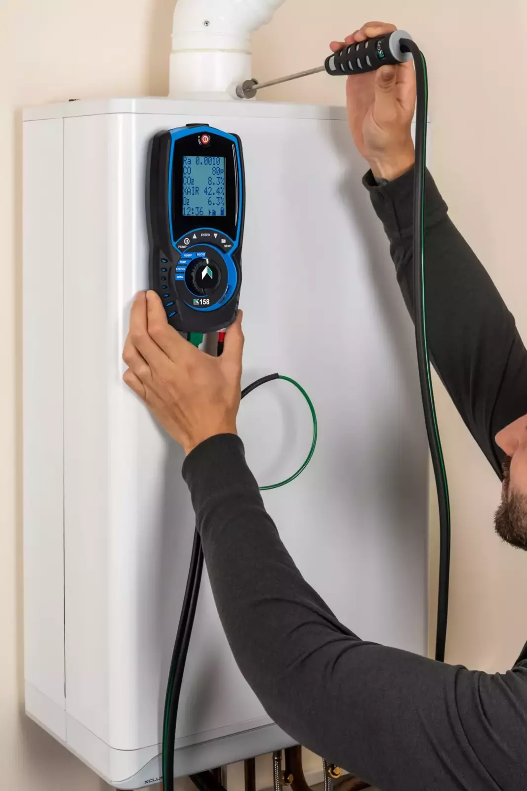 KANE 158 – Analizor gaze de ardere profesional pentru centrale pe gaz, motorină și biomasă [2]