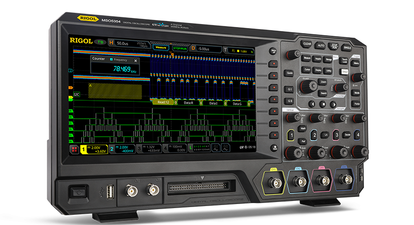 Rigol MSO5102 - Osciloscop 2 canale 100 MHz · 8GSa/s · 16 canale digitale [2]