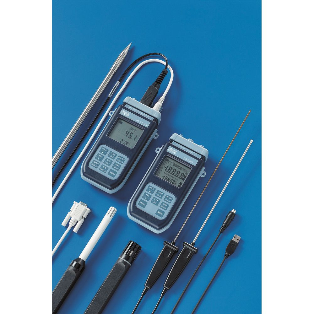 Senseca HD2101.2 - Termohigrometru · temperatură: -200°C până la +650°C; umiditate: 0...100% RH [2]