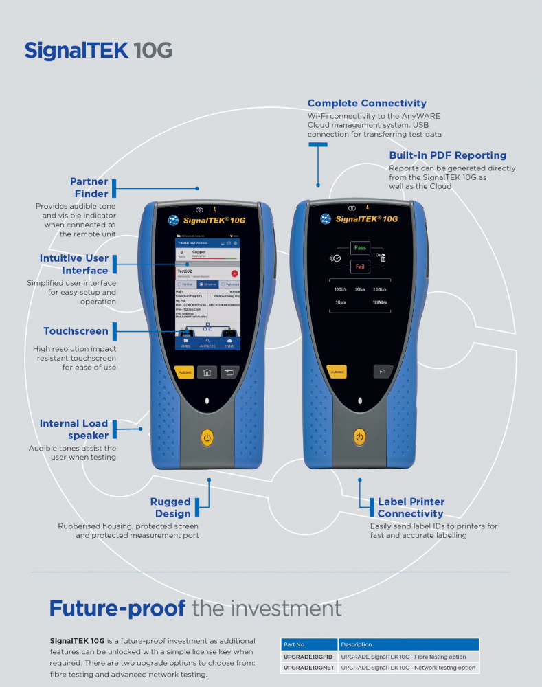 Trend Networks SignalTEK 10G PRO – Tester pentru cabluri Ethernet și lățime de bandă [6]