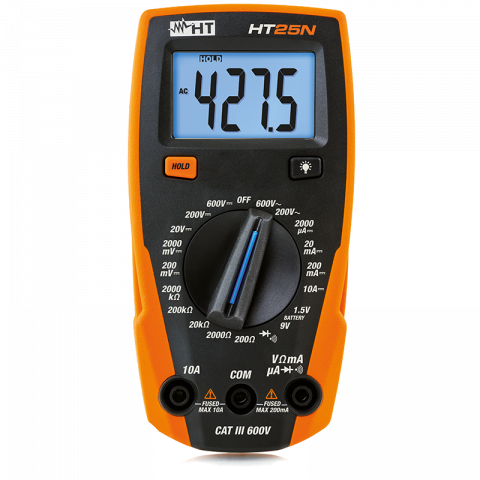Electrice - HT Instruments HT25N - Multimetru digital compact, conform CAT III