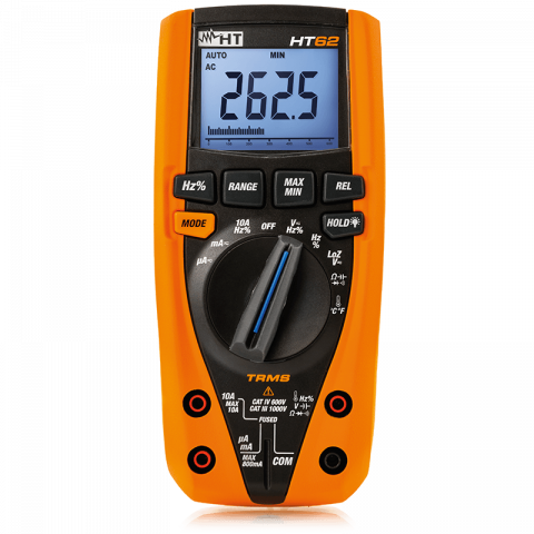 Electrice - HT Instruments HT62 - Multimetru digital TRMS · funcție de măsurare a temperaturii