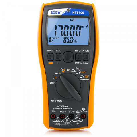 Calibratoare de proces - HT Instruments HT8100 - Multimetru profesional / calibrator de proces