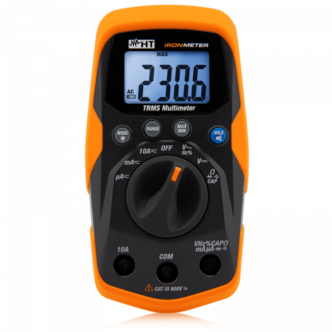 Electrice - HT Instruments IRONMETER - Multimetru digital TRMS AC/DC indestructibil