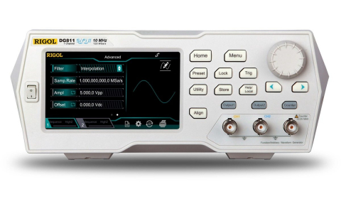 Generator de semnal - Rigol DG811 - generator semnal/functii arbitrare · 10MHz · 1 canal · 125 MSa/s