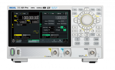 Generator de semnal - Rigol DG821 Pro - Generator semnal / functii arbitrare · 25 MHz · 1 canal · 625 MSa/s
