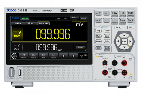 Multimetru de laborator - Rigol DM858 - Multimetru de laborator · rezolutie 5½ digiti