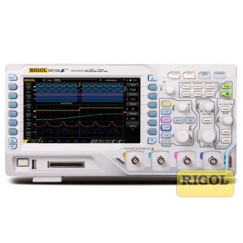 Electronice - Rigol DS1104Z-S Plus - Osciloscop 4 canale 100 MHz, generator 25 MHz