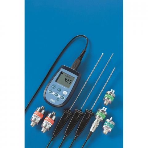 Senseca HD2304.0 - Manometru-Termometru · Intrare pentru modulul SICRAM PP471, compatibil cu sondele din seriile TP704 și TP705 [1]