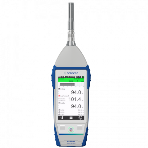 Sunet & Vibratii - Senseca XPT801 - Sonometru Clasa 1 de înaltă precizie și analizor de frecvență conform IEC 61672:2013 · light version