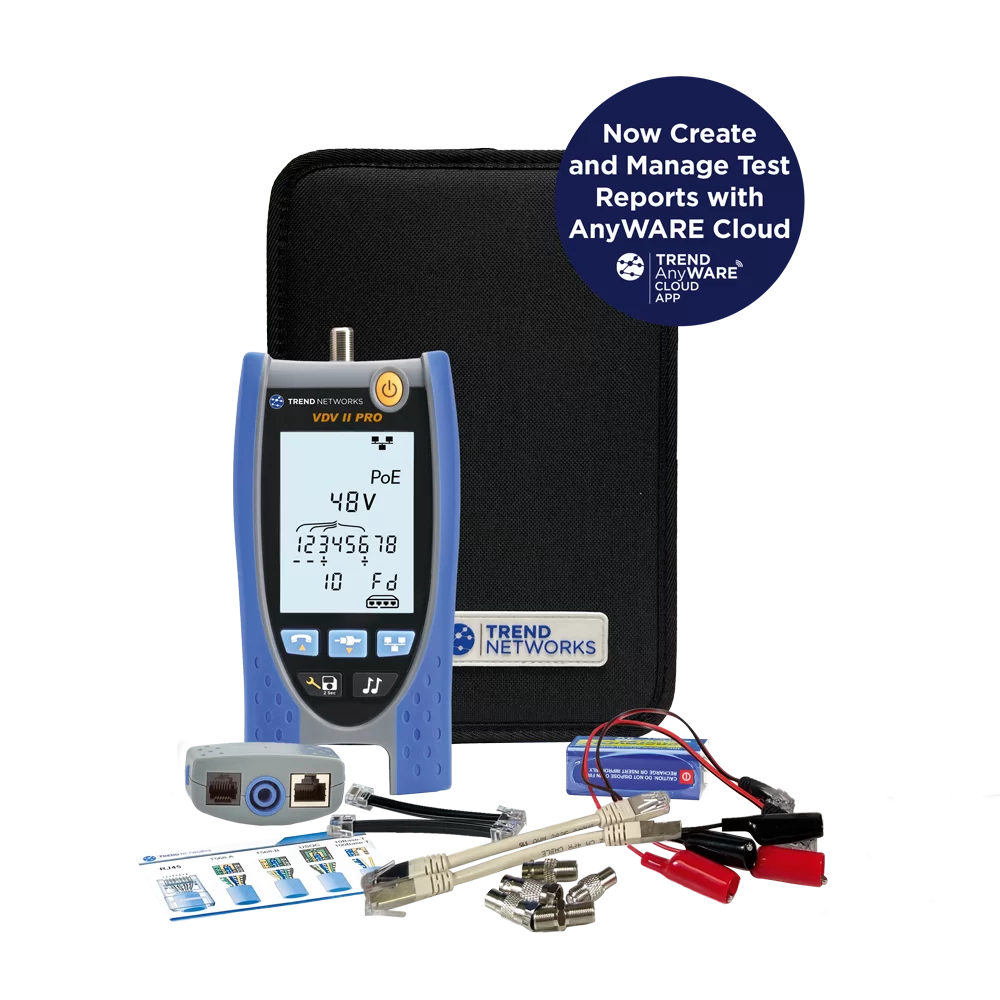 IT & Telecom - Trend Networks VDV II PRO – Tester rețele cupru