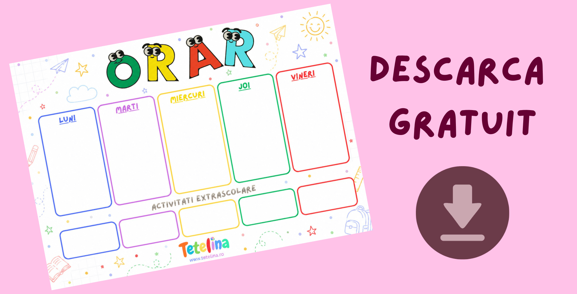 Orar scolar