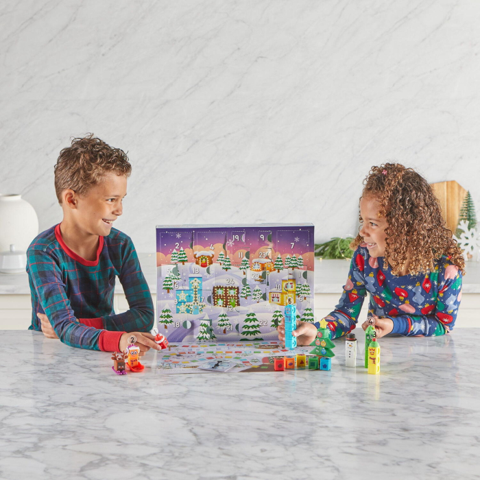 Calendar cu surprize Numberblocks® MathLink® - Magia Craciunului [7]