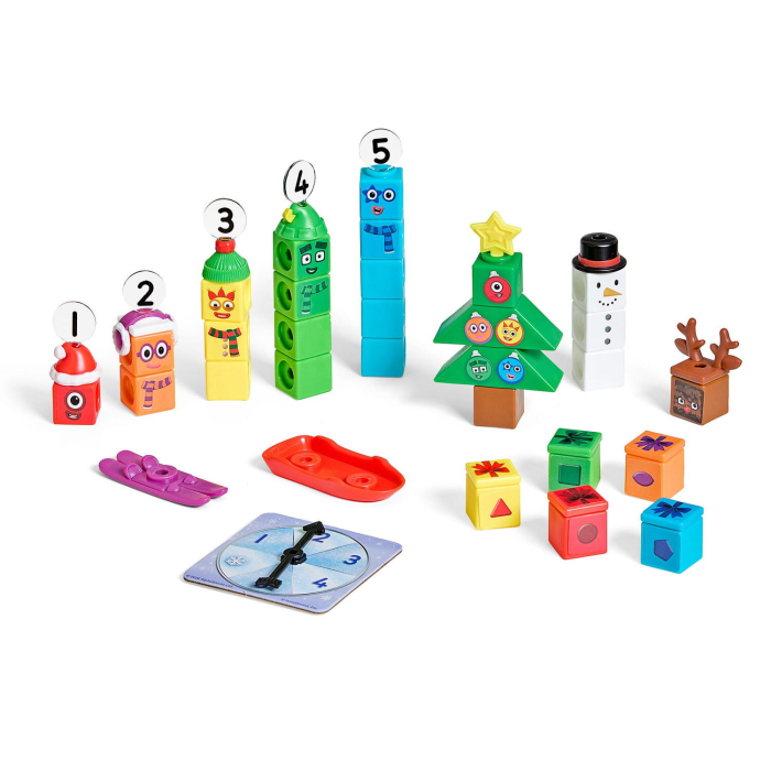 Calendar cu surprize Numberblocks® MathLink® - Magia Craciunului [2]