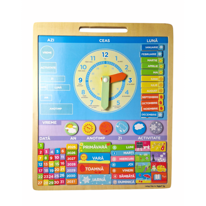 Calendar magnetic vremea - limba romana [8]