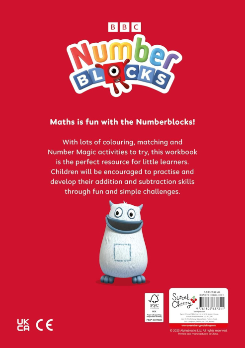 Carte cu activitati Numberblocks - Adunari si scaderi [2]