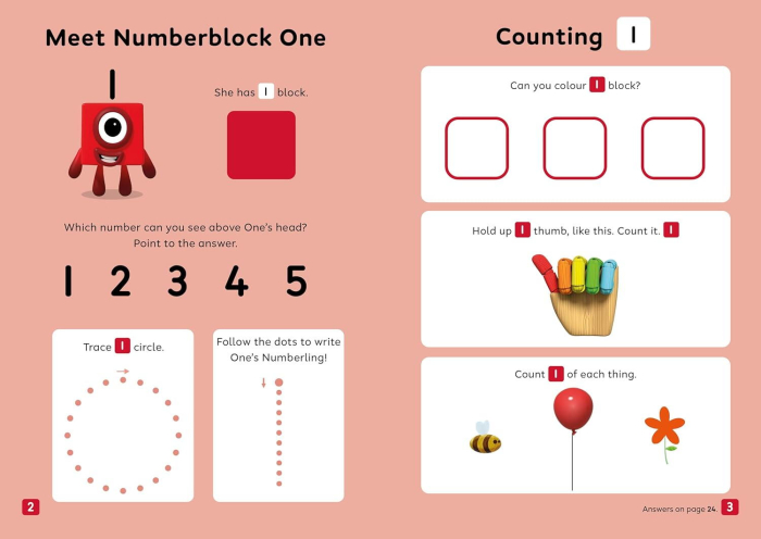Carte cu activitati Numberblocks - Hai sa numaram! [4]