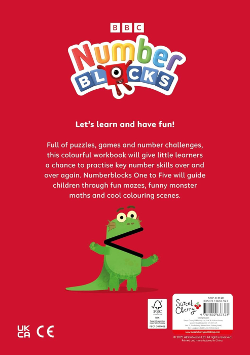 Carte cu activitati Numberblocks - Jocuri & puzzle-uri [2]