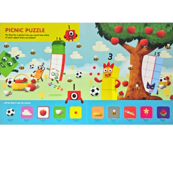 Carticica Deschide ferestrele - Numberblocks 1-20 [3]